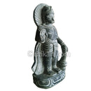 Black Granite Stone Ancient Hanuman Statue-pic2