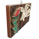 Wood Cutting Welcome Work Showpiece-pic2