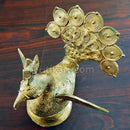 Dokra Art Product Peacock Showpiece-pic3