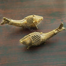 Dokra Art Product  Dual Fish Showpiece-pic4