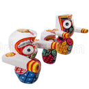 Jagannath Balabhadra Subhadra Wooden Idol 6 Inch High-pc3