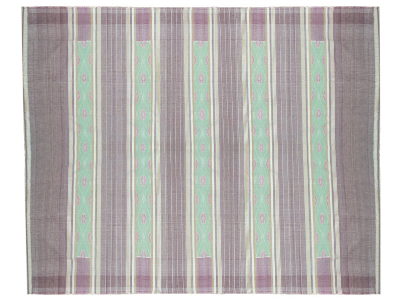 Sambalpuri Light Green and Grey Color Double Bed Sheet-pic3