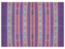 Sambalpuri Violet and Green Double Bed Cover