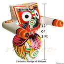 Jagannath Patitapaban  Wooden Idol 30 CMs High pic-2