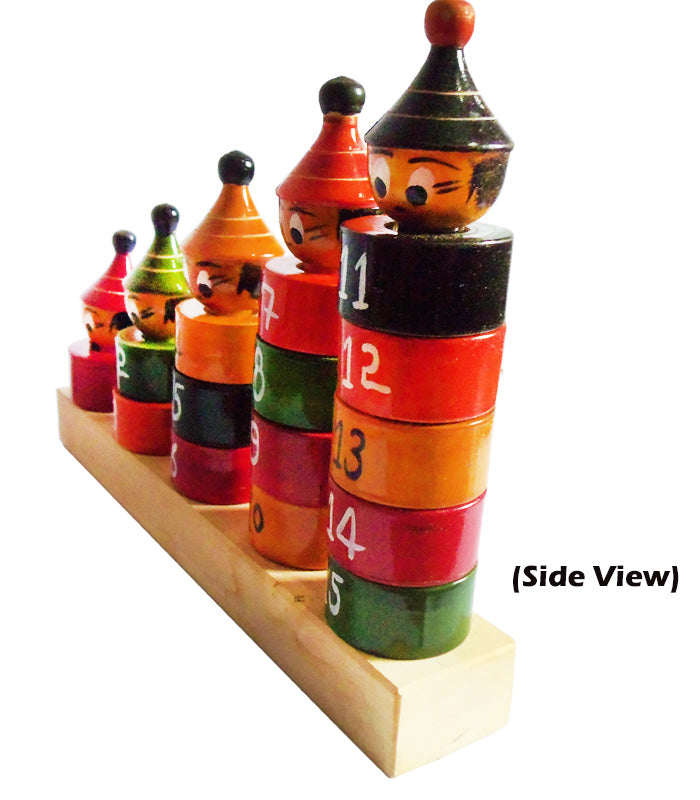 Chanapatna Wooden Number Counting Toys-pic2