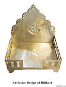Brass Puja Singhasana pic-3