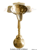 Brass Stand Diya from Balakati pic-2