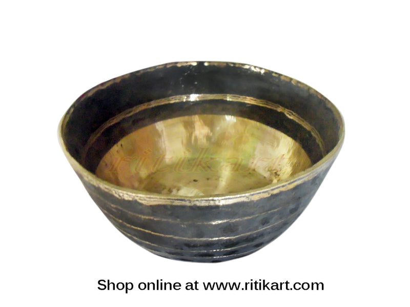 Kansa-Bronze Utensils Bowl from Balakati, Odisha Service Bowl pic-3