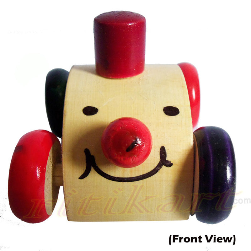 Wooden Pull And push Toy Car-pic2