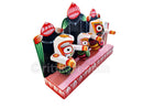 Lord Jagannath Balabhadra Subhadra 4 Inch idol With Prabha-pc4