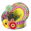 Jagannath Balabhadra Subhadra Pagadi Dress 2 Feet-pic2