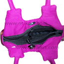 Hand Made fancy Ladies Vanity Red Bag-pc3