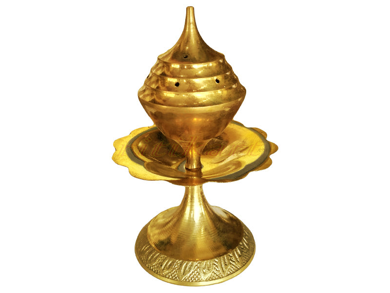 Balakati brass puja thali set Large size pic-3