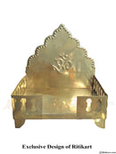 Brass Puja Singhasana pic-2