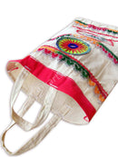 Applique Cotton Hand Bag-pc2