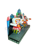 Lord Jagannath Balabhadra Subhadra idol 6 Inch With Prabha pic-3