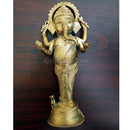 Dokra Brass standing Ganesh speciality Showpiece-pic3