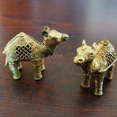 Dokra Brass Dual Camel Showpiece-pic3