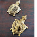 Dokra Bras Two Turtle Showpiece-pic3