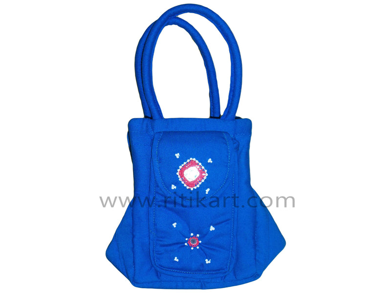 Pipili Hand Made fancy Ladies Bag with Mobile holder-pc2