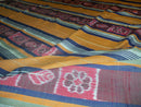 Odisha Sambalpuri Double Bed Sheet Brown Base Color-pic2