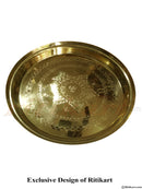 Brass puja thali from Balakati