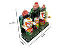 Lord Jagannath Balabhadra Subhadra Idol 4 Inch With Prabha pic-4