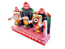 Lord Jagannath Balabhadra Subhadra 4 Inch idol With Prabha-pc2