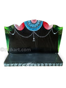 Lord Jagannath Balabhadra Subhadra 8 Inch idol With Prabha pic-3