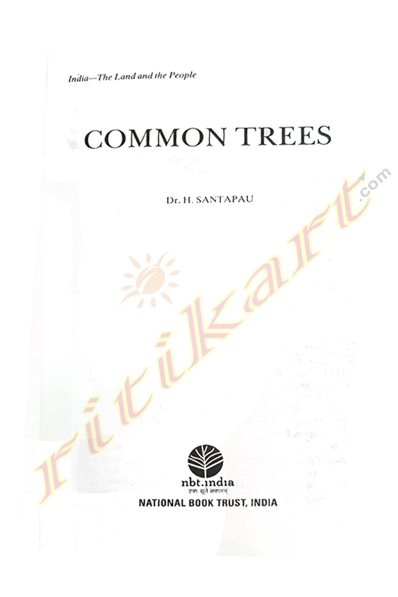 Common Trees by Dr. H. Santapau
