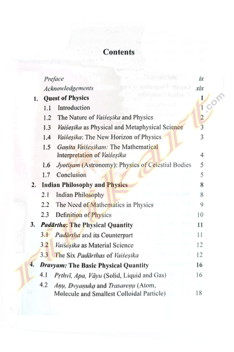 A book on 'Physics in Ancient India'