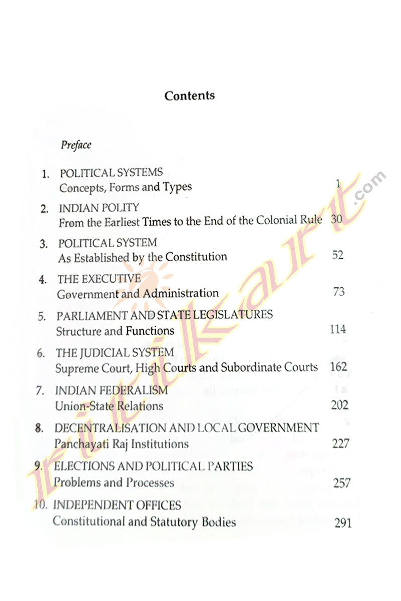 Our Political System by Subhash C. Kashyap