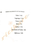 Famous Algebraists of the World