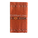 Sambalpuri Cotton Bandha Strips Brown Color Lungi
