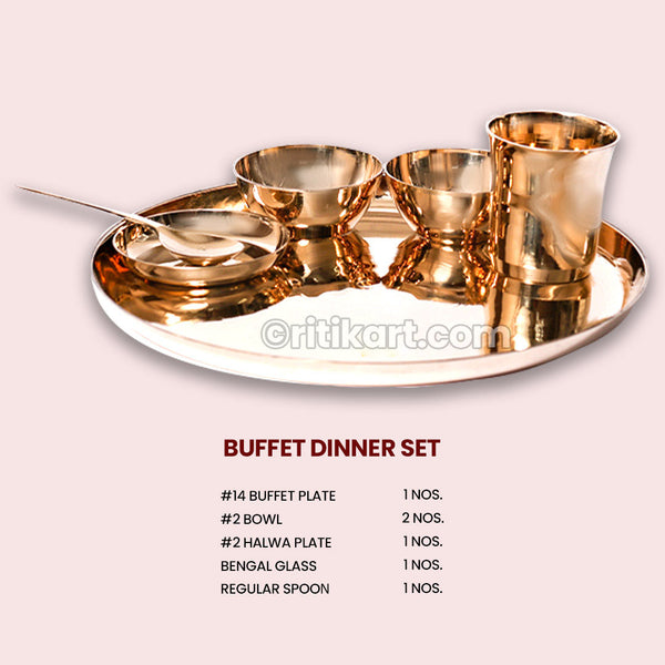 Buffet Kansa Dinner Set