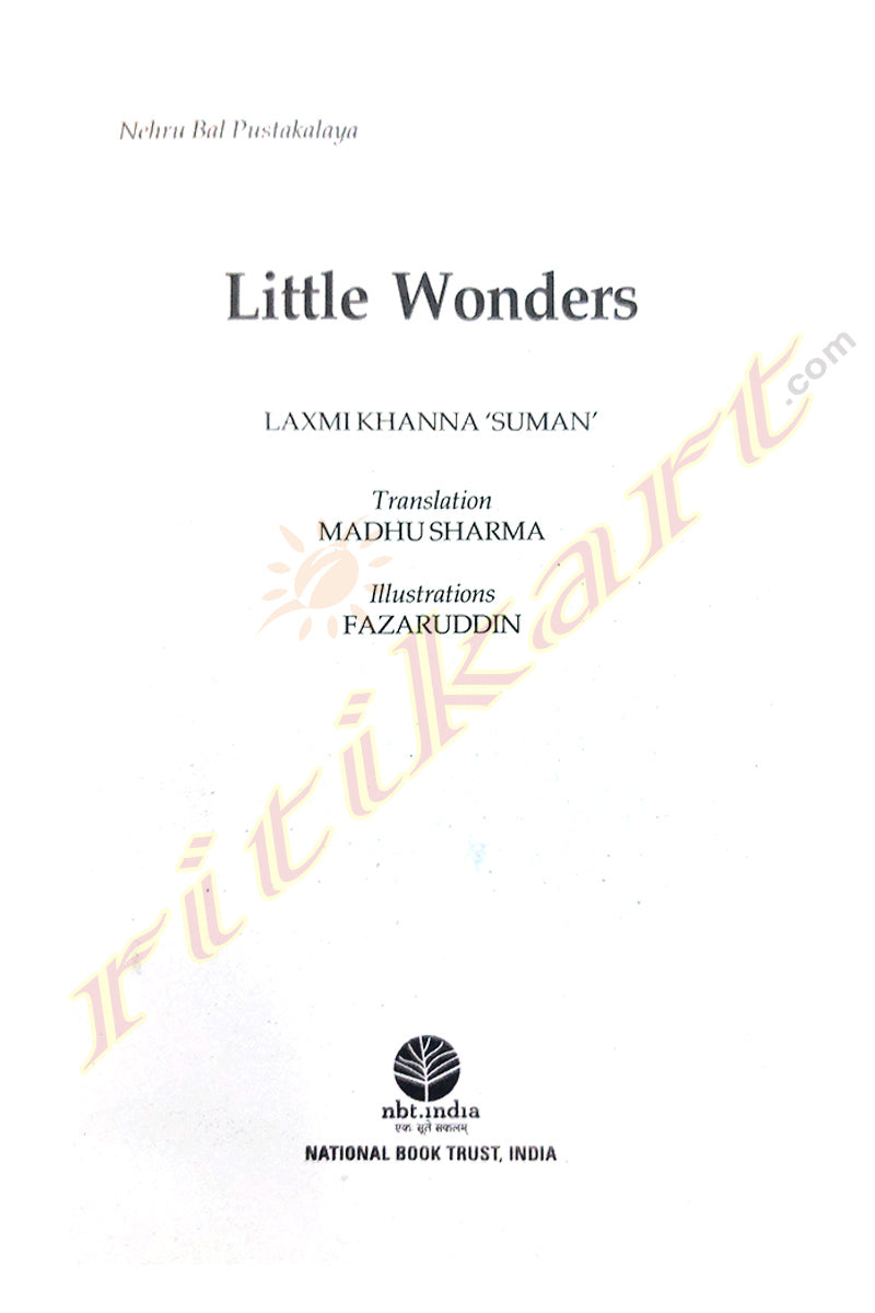 Little Wonders by Laxmi Khanna
