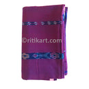 Sambalpuri Cotton Purple Color Fish Design Lungi