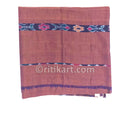 Sambalpuri Cotton Bandha Strips Brown Color Lungi