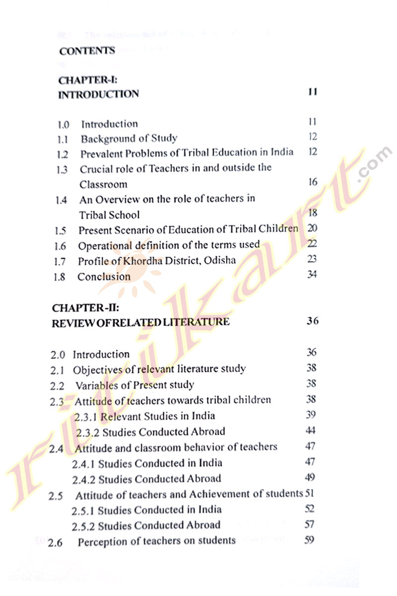 Primary School Teachers & Tribal Children